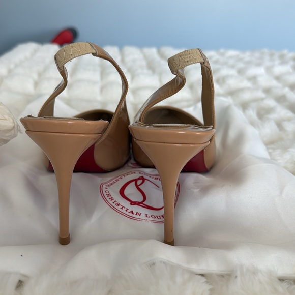 Brand new CL sling back heels EU 41 - Picture 5 of 6